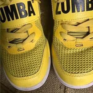 Zumba Fitness womens Yellow Sneakers.